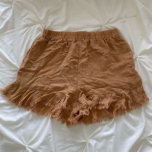 NWT Fringe Shorts